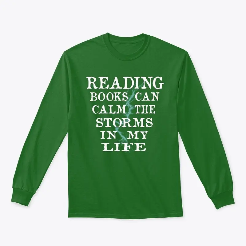 Reading Books Calms The Storms