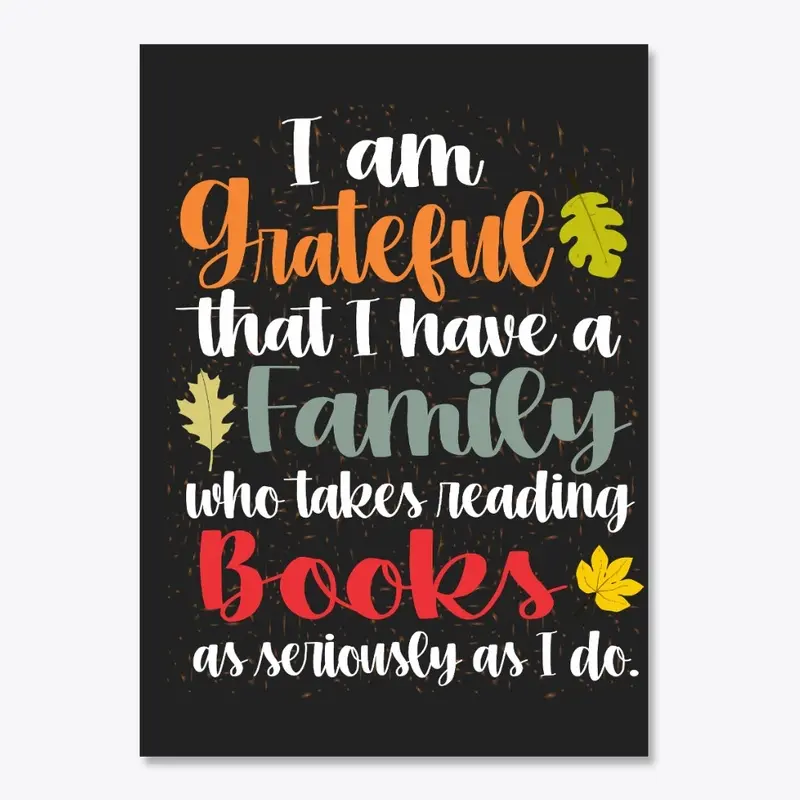 Book Reader's Family Thanksgiving